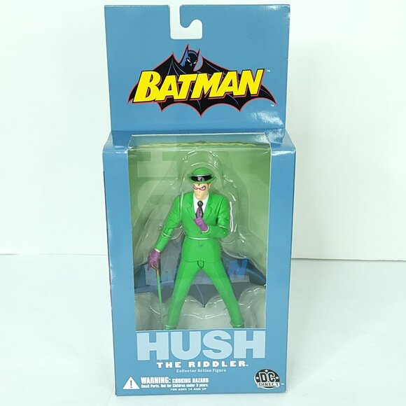 Batman Hush Series 2 THE Riddler Collector Action Figure DC Direct 2004 NEW - Picture 1 of 4